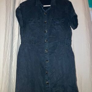 Zara Trf collection- Mini navy blue dress